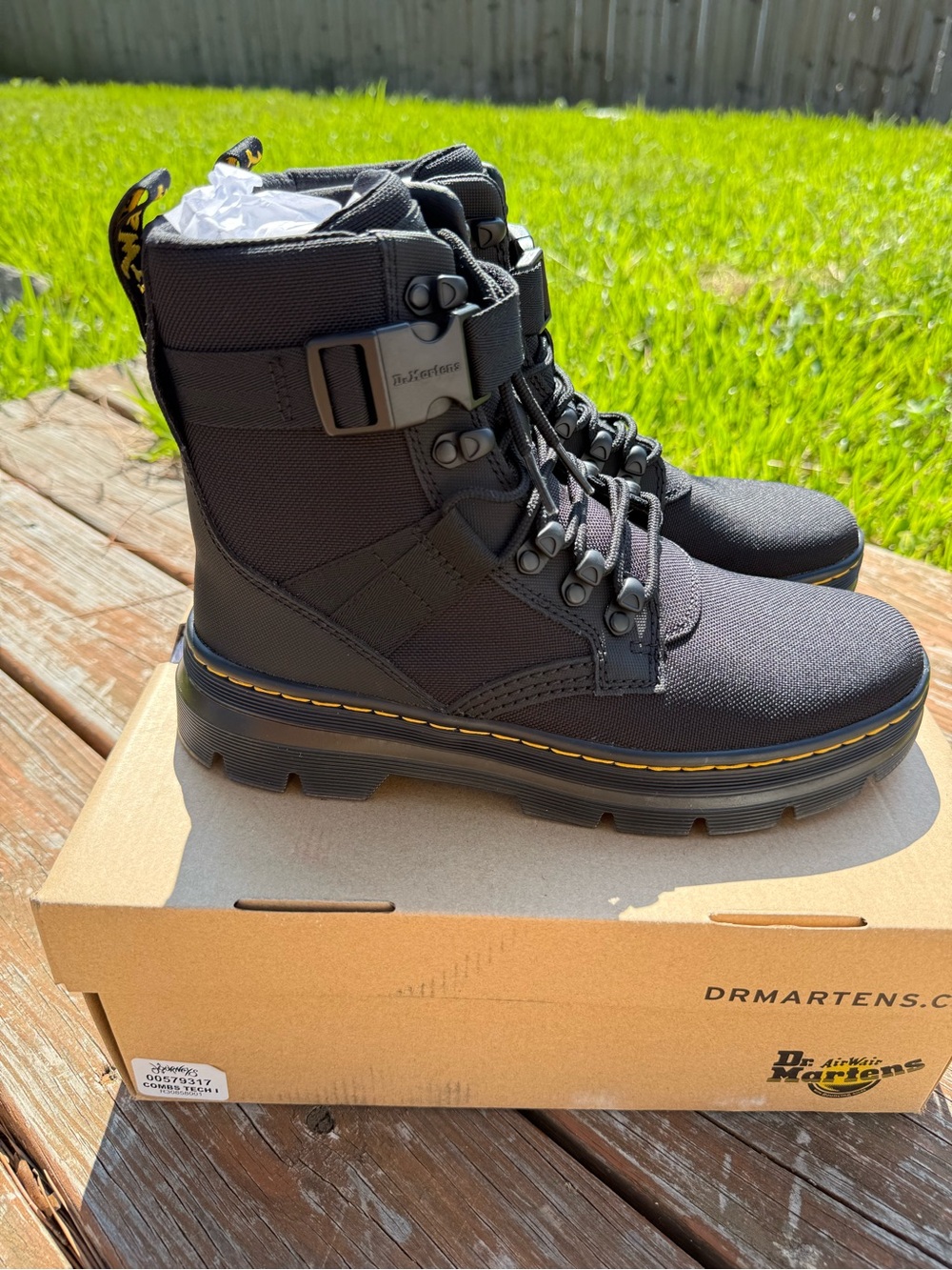 Dr. Martens Women’s Black Combat Boots